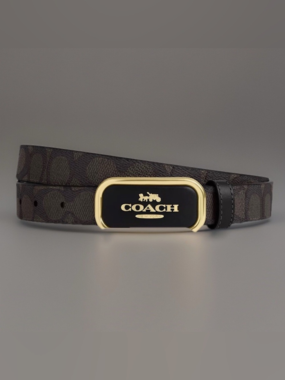 Coach Signature Buckle Morgan Belt